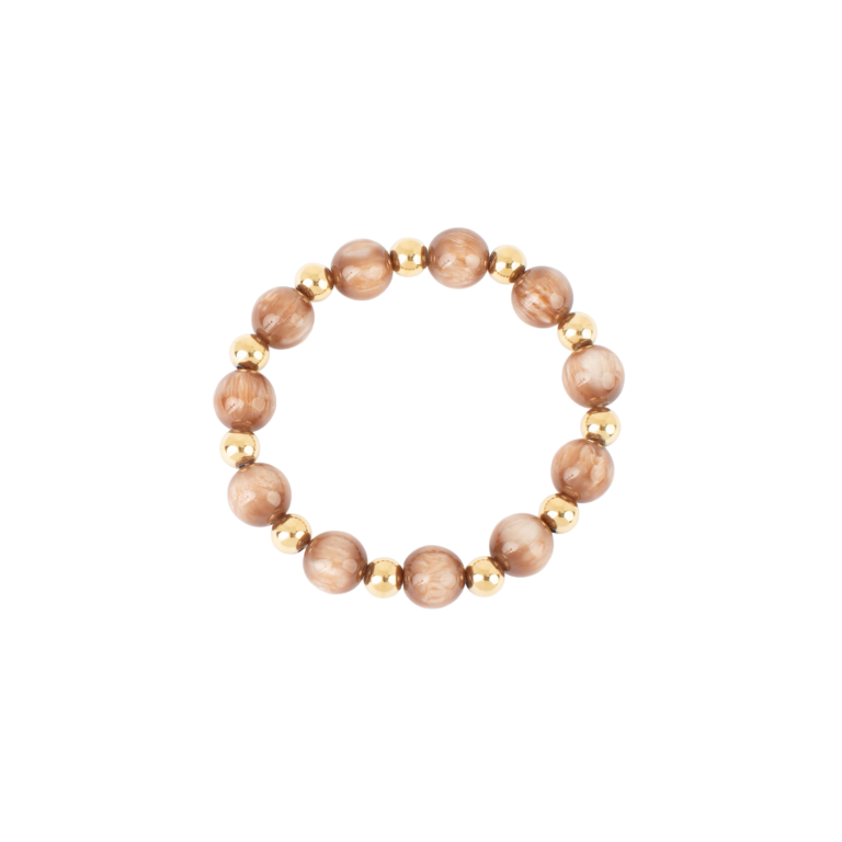 Fallon brown stretch bracelet product image