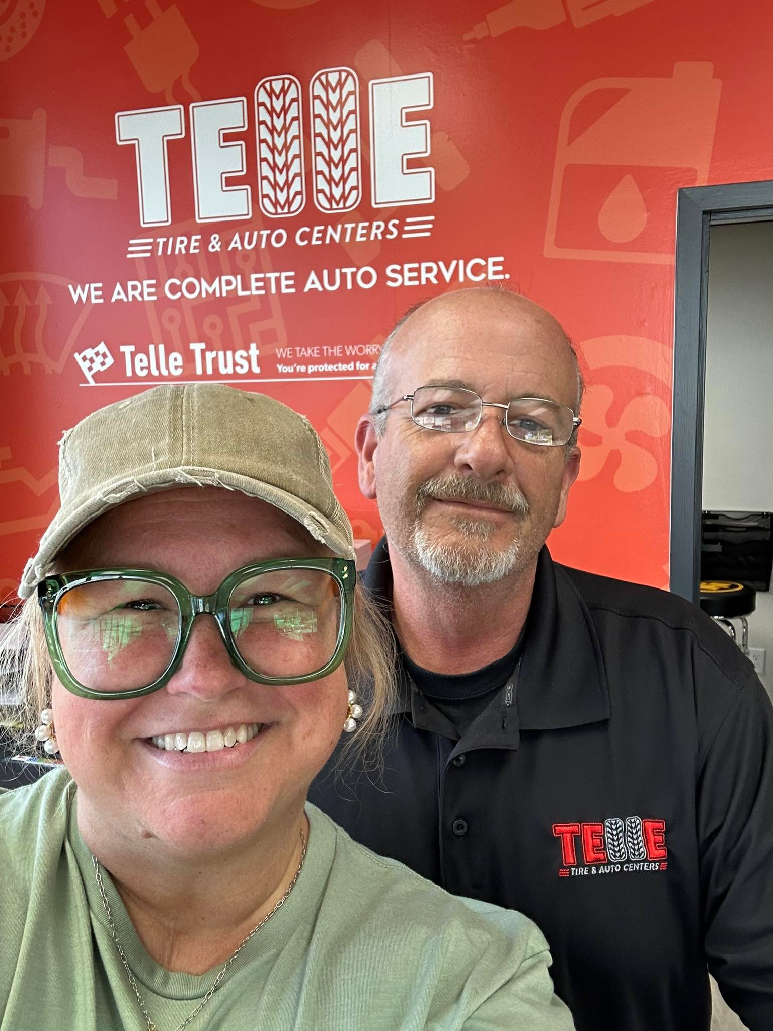 You guys, I just had the BEST experience! 

My tire light kept coming on and so I went to Telle Tire on Manchester in Ballwin! 
I told the manager Greg that I was getting ready to take a bunch of teenagers to camp I needed to get my tire fixed. Not only did they patch my tire, but they gave me a full inspection making sure everything else was OK on my car and then did all of that complementary. 😭
￼ They are St. Louis base company and I’m sure like everywhere else is trying to stay up and running while doing their best to serve their communities. 
I’m incredibly impressed by them, and Greg’s generocity and I found my new place to take care of my car needs.
Do me a favor and check them out tell Greg I said “hi” he’s a gem! ￼🥳👏🏼