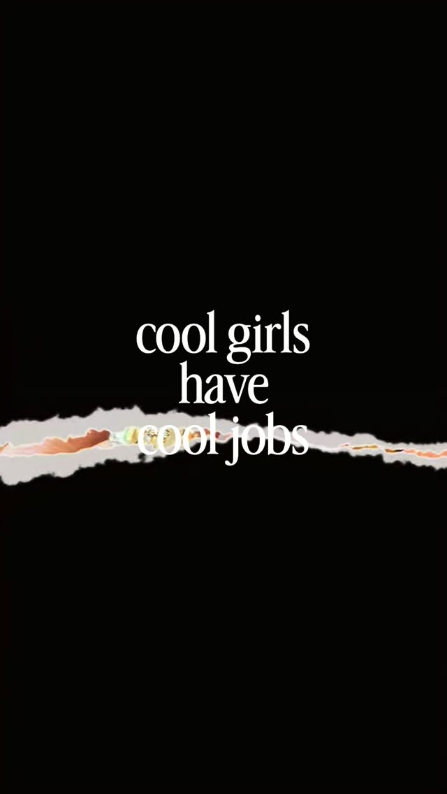 It’s true. 
Come be a cool girl with me. 🩷